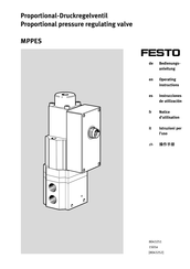 Festo MPPES- 010 Série Notice D'utilisation