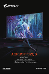 Gigabyte AORUS FI32Q X Guide De L'utilisateur