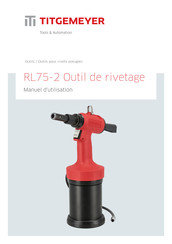 Titgemeyer RL75-2 Manuel D'utilisation