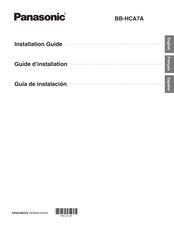 Panasonic BB-HCA7A Guide D'installation