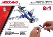 Meccano TACTICAL COPTER Notice De Montage