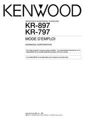 Kenwood KR-897 Mode D'emploi