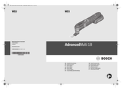 Bosch AdvancedMulti 18 Notice Originale