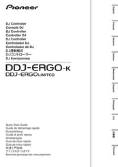Pioneer DDJ-ERGOlimited Guide De Démarrage Rapide