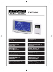 König Electronic KN-WS500 Mode D'emploi