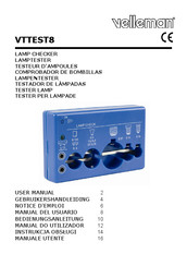 Velleman VTTEST8 Notice D'emploi