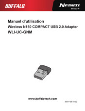 Buffalo NFINITI WLI-UC-GNM Manuel D'utilisation