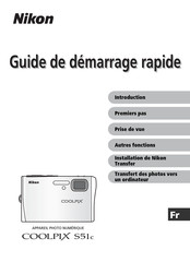 Nikon COOLPIX S51c Guide De Démarrage Rapide