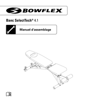 Bowflex Banc SelectTech 4.1 Manuel D'assemblage