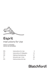 Blatchford Esprit Instructions D'utilisation