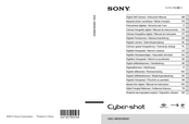 Sony Cyber-shot DSC-W630 Mode D'emploi
