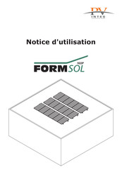 PV INTEG FORMSOL 160P Notice D'utilisation