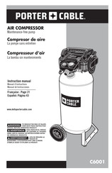 Porter Cable C6001 Manuel D'instructions