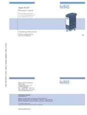 Burkert 0127 Manuel D'utilisation