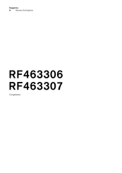 Gaggenau RF463306 Notice D'utilisation