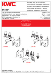 KWC Z.535.019 Instructions De Montage Et D'entretien