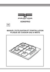 Frionor GGNOFRI/2 Manuel D'utilisation Et D'installation