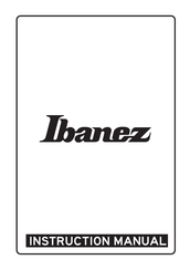 Ibanez S521-BBS Mode D'emploi