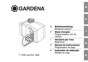 Gardena T 1030 card Mode D'emploi