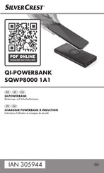 Silvercrest SQWP8000 1A1 Instructions D'utilisation Et Consignes De Sécurité