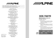 Alpine 3DE-7887R Mode D'emploi