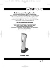 Clatronic HSM-R 2687 Mode D'emploi & Garantie