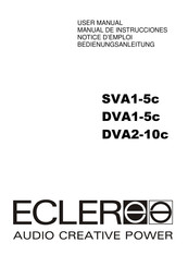 Ecler DVA1-5c Notice D'emploi