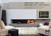 M Design LUNA GOLD+ HOEK 900 CL Manuel D'utilisation Et Instructions D'installation