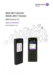 Alcatel-Lucent 8262Ex DECT Handset Manuel Utilisateur
