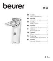 Beurer IH 55 Mode D'emploi