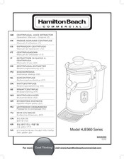 Hamilton Beach Commercial HJE960 Manuel D'utilisation