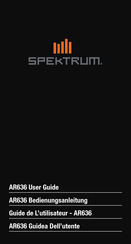 Horizon Hobby Spektrum AR636 Guide De L'utilisateur