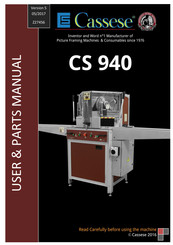 Cassese CS 940 Manuel D'utilisation