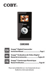 Coby Snapp CAM3000 Manuel D'utilisation