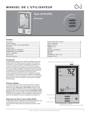 OJ Electronics UDG Manuel De L'utilisateur