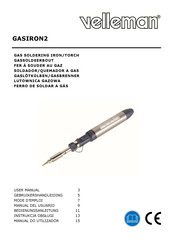 Velleman GASIRON2 Mode D'emploi
