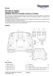 Triumph A9508148 Instructions De Montage