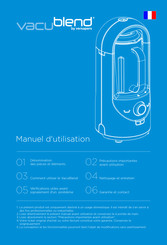 Versapers vacublend Manuel D'utilisation