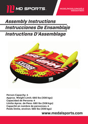 MD SPORTS WS100Y19011 Instructions D'assemblage