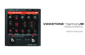 TC-Helicon VOICETONE harmonyM Mode D'emploi