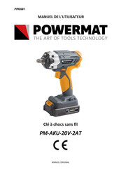 Powermat PM-AKU-20V-2AT Manuel De L'utilisateur