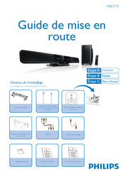 Philips HSB2313 Guide De Mise En Route