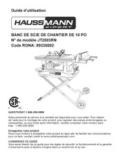 Haussmann Xpert 89335002 Guide D'utilisation
