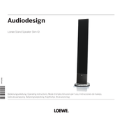 Loewe Stand Speaker Slim ID Mode D'emploi