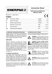 Enerpac SOH-23-6 Notice D'emploi