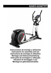 Bh Fitness G2487i Instructions De Montage Et Utilisation