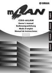 Yamaha CD8-mLAN Mode D'emploi