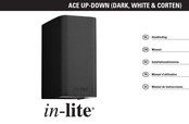 in-lite ACE UP-DOWN WHITE Mode D'emploi