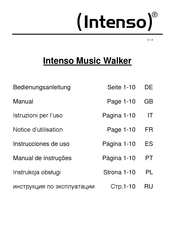 Intenso Music Walker Notice D'utilisation