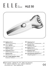 baurer ELLE HLE 50 Mode D'emploi